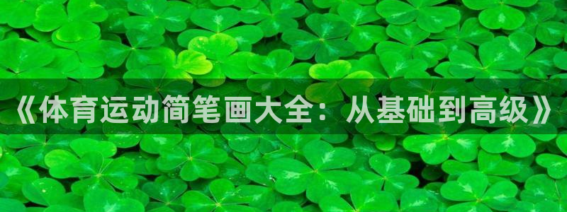公海赌赌船官网下载招商电话是多少啊：《体育运动简笔画