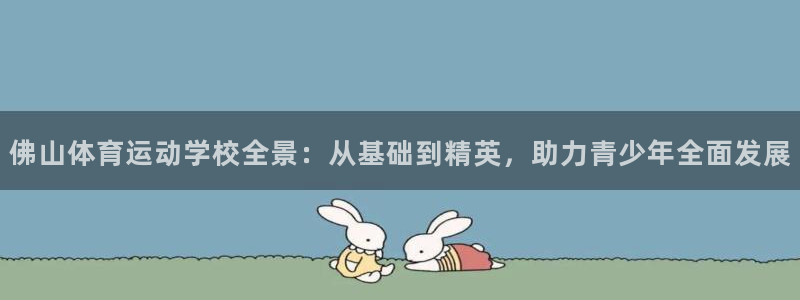 公海赌赌船官网下载平台注册流程视频：佛山体育运动学校