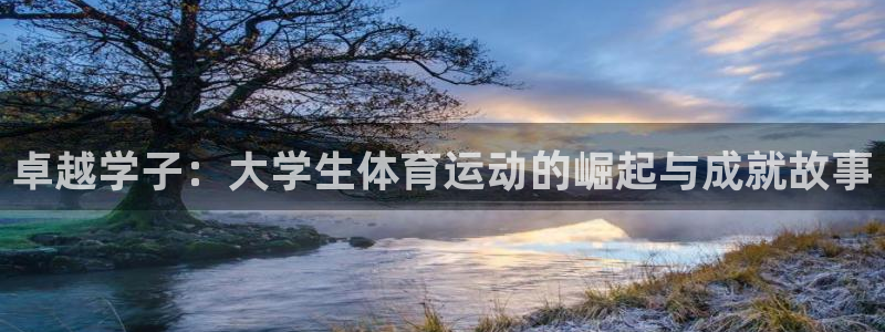 公海赌赌船官网下载开户：卓越学子：大学生体育运动的崛起与成就